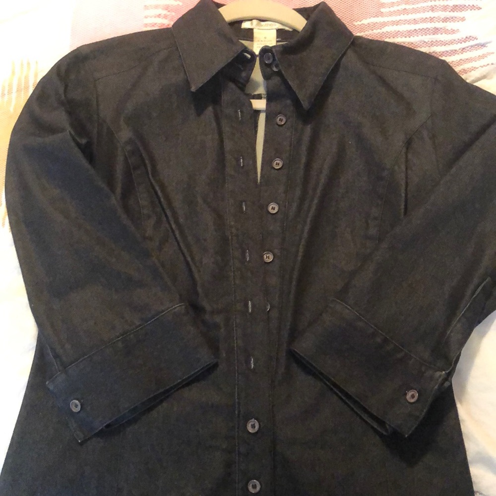 Dark Denim Dress - Picture 2 of 5